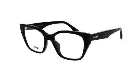 lunette de vue fendi noir|Lunettes de vue FENDI .